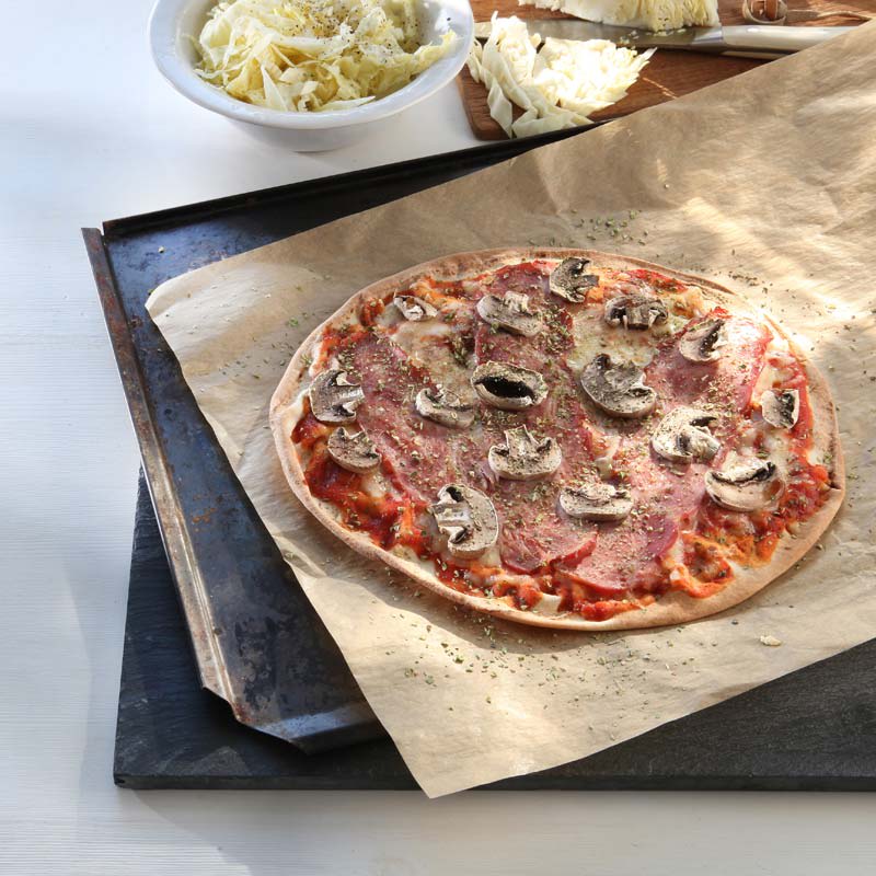 ViktVäktarna - Libapizza med vitkålssallad