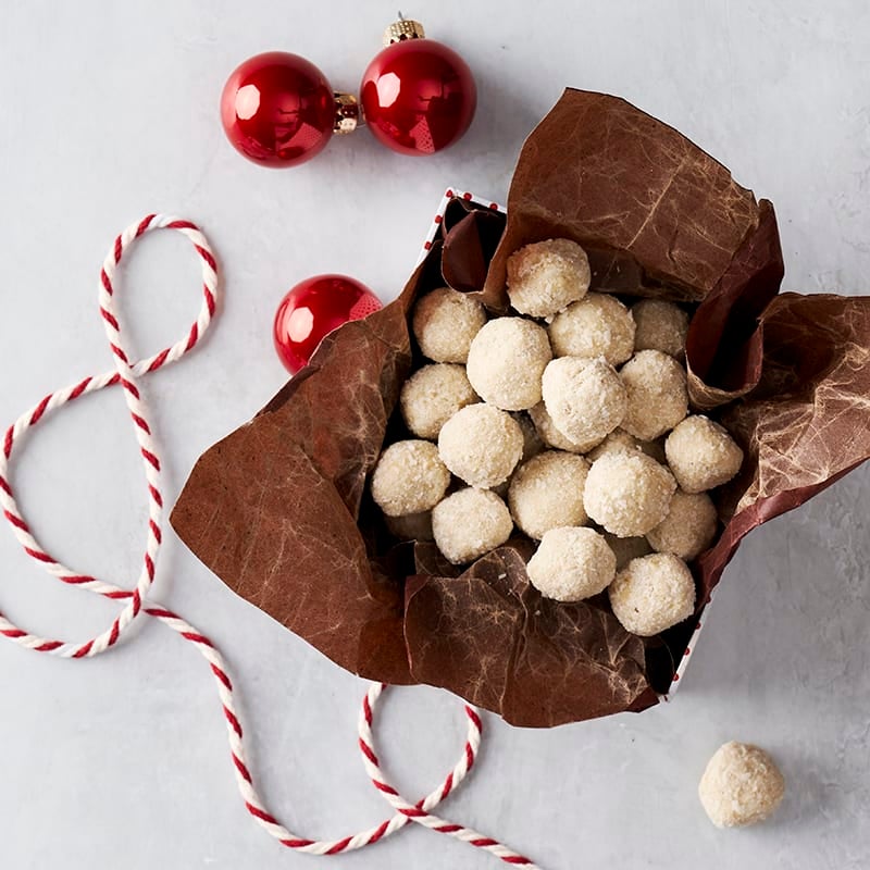 ViktVäktarna - Cashewbollar med kokos och vit choklad