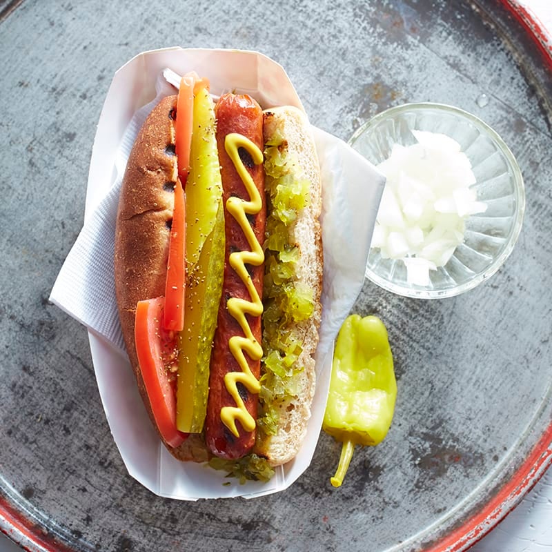 ViktVäktarna - Chicago hot dog