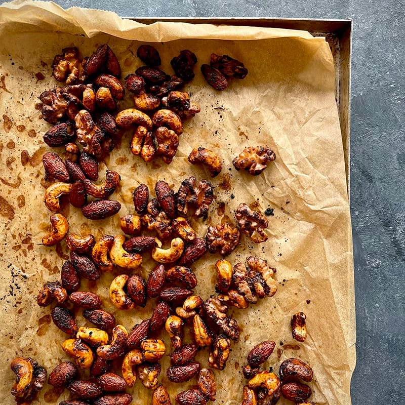 Foto av Chipotlerostade nötter från WW ViktVäktarna