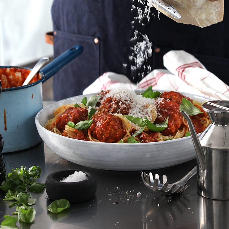 ViktVäktarna - Spaghetti med tomatsås och köttbullar